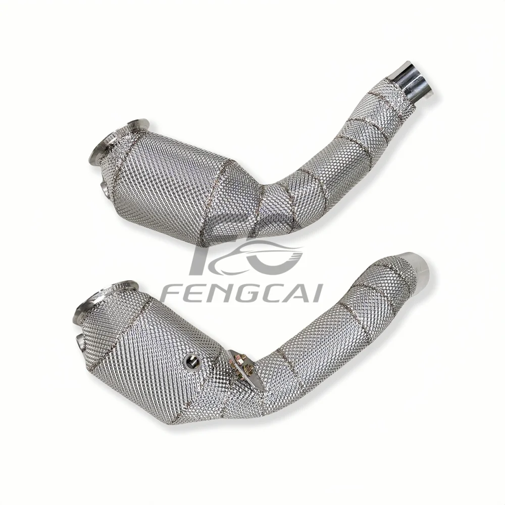 Bajante catalítica BMW M6 F06 4.4T 2011-2016 acero inox alto flujo - imagen 5