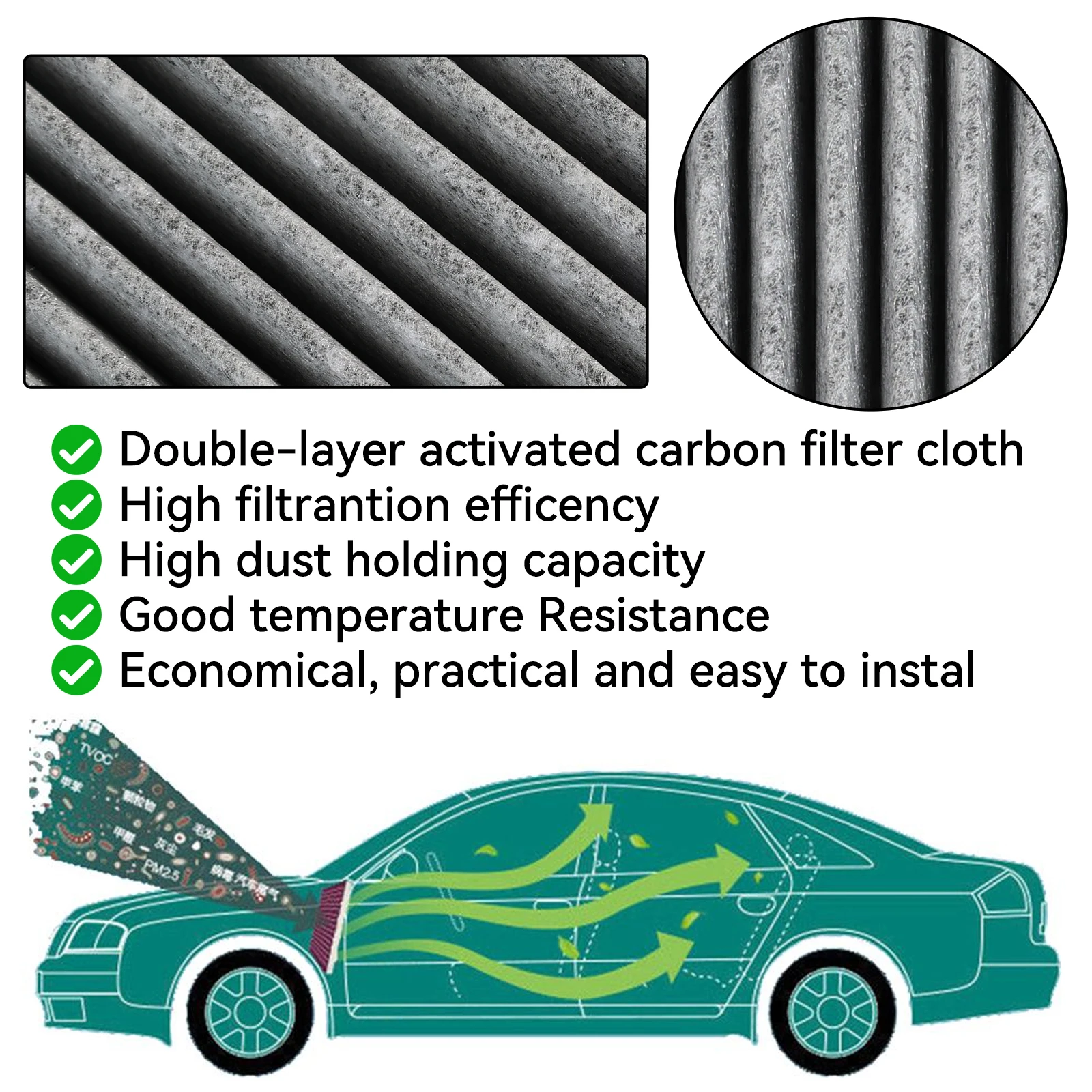 Filtro de habitáculo Jaguar E-Pace y Land Rover Discovery Sport - imagen 2