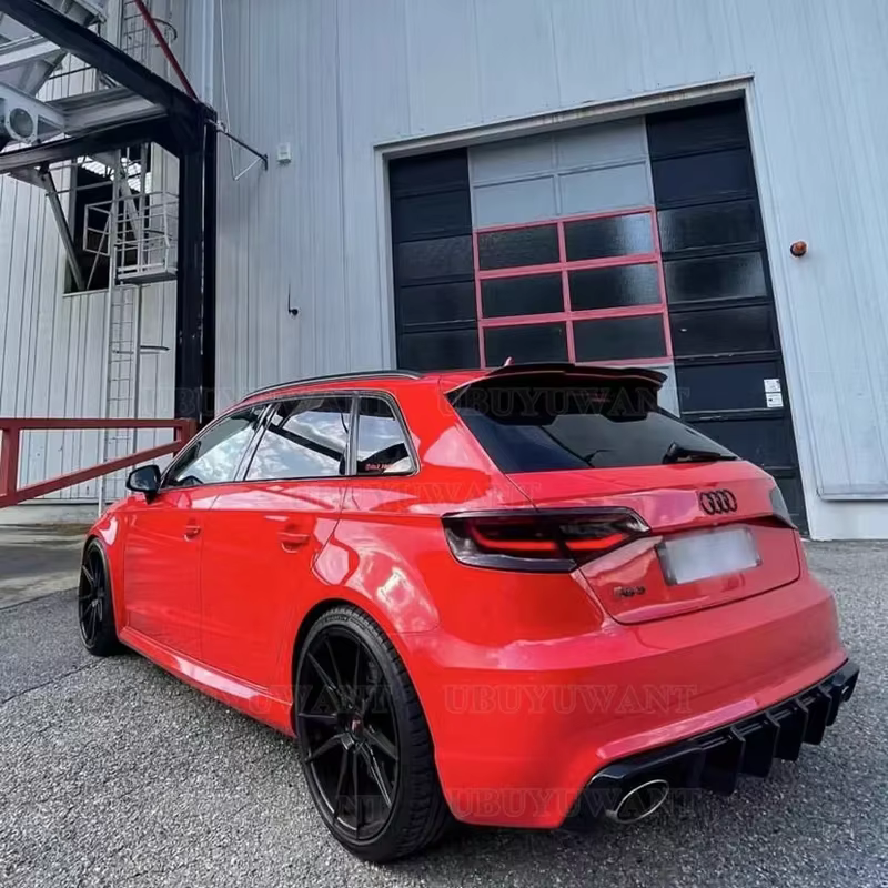 Labio de alerón trasero Audi A3/S3 2014-2020 en ABS - imagen 3