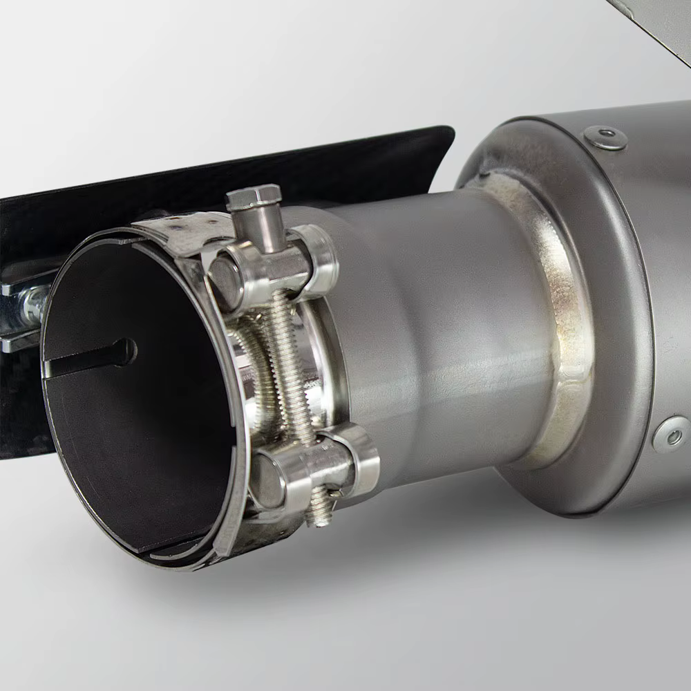 Silenciador de titanio con tapa de carbono para BMW S1000RR/S1000R - imagen 5