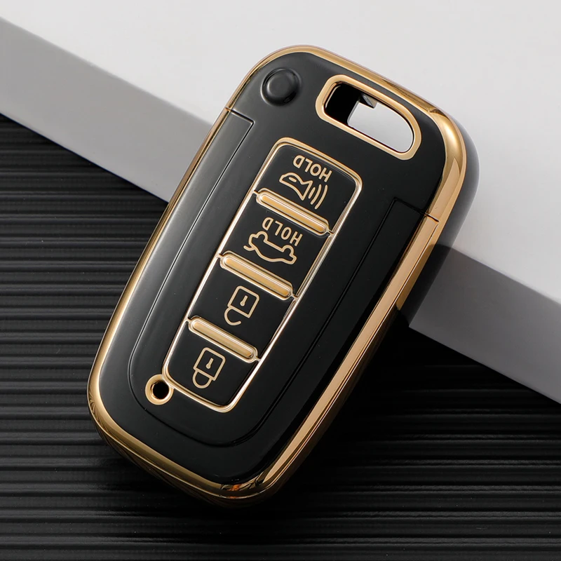 Funda llave coche Kia Hyundai Optima K5 Soul Sorento 3-4 botones - imagen 3