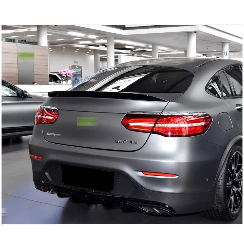Alerón trasero estilo carbono para Mercedes-Benz GLC Coupé 2016-2022