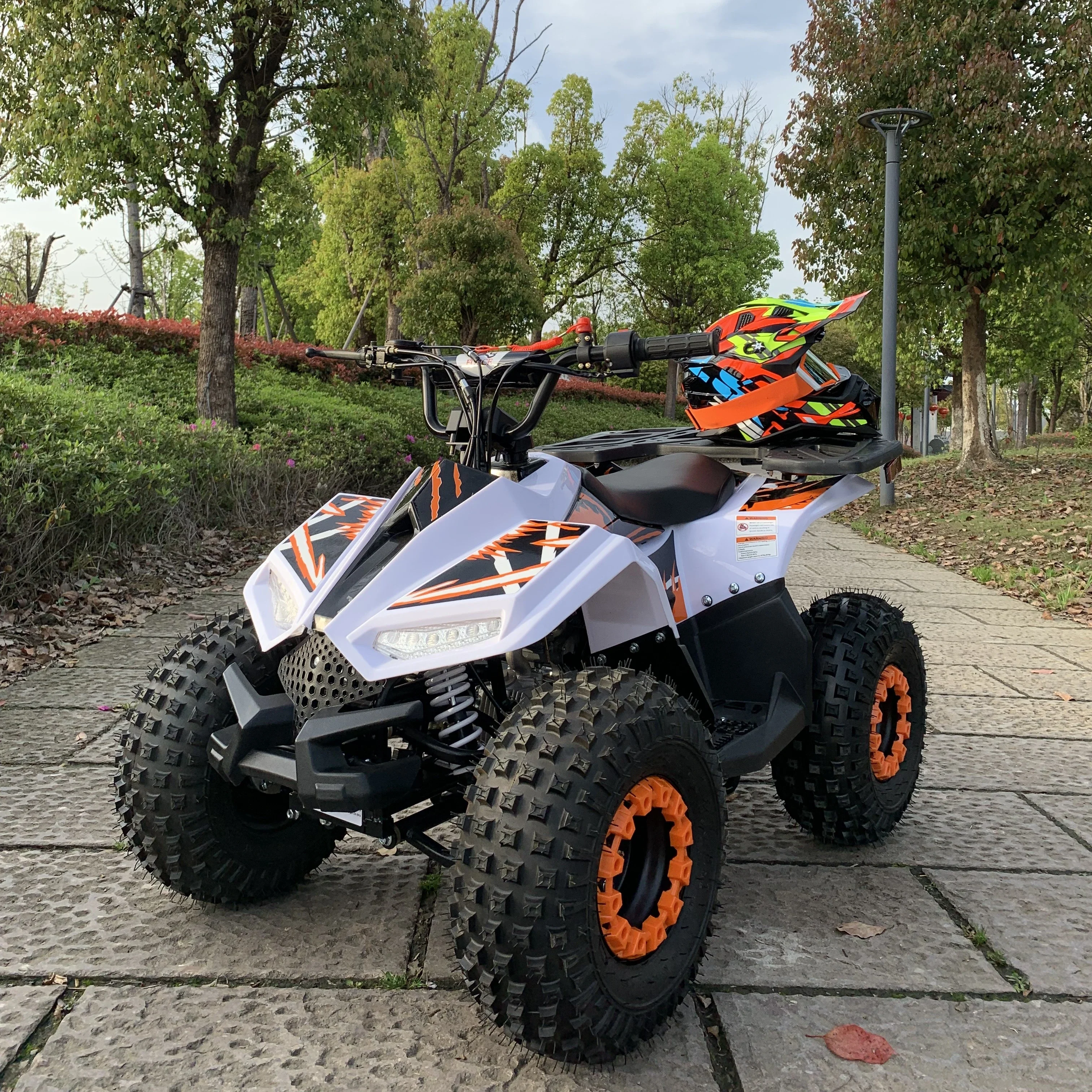 Quades ATV a gasolina de 110 cc para niños