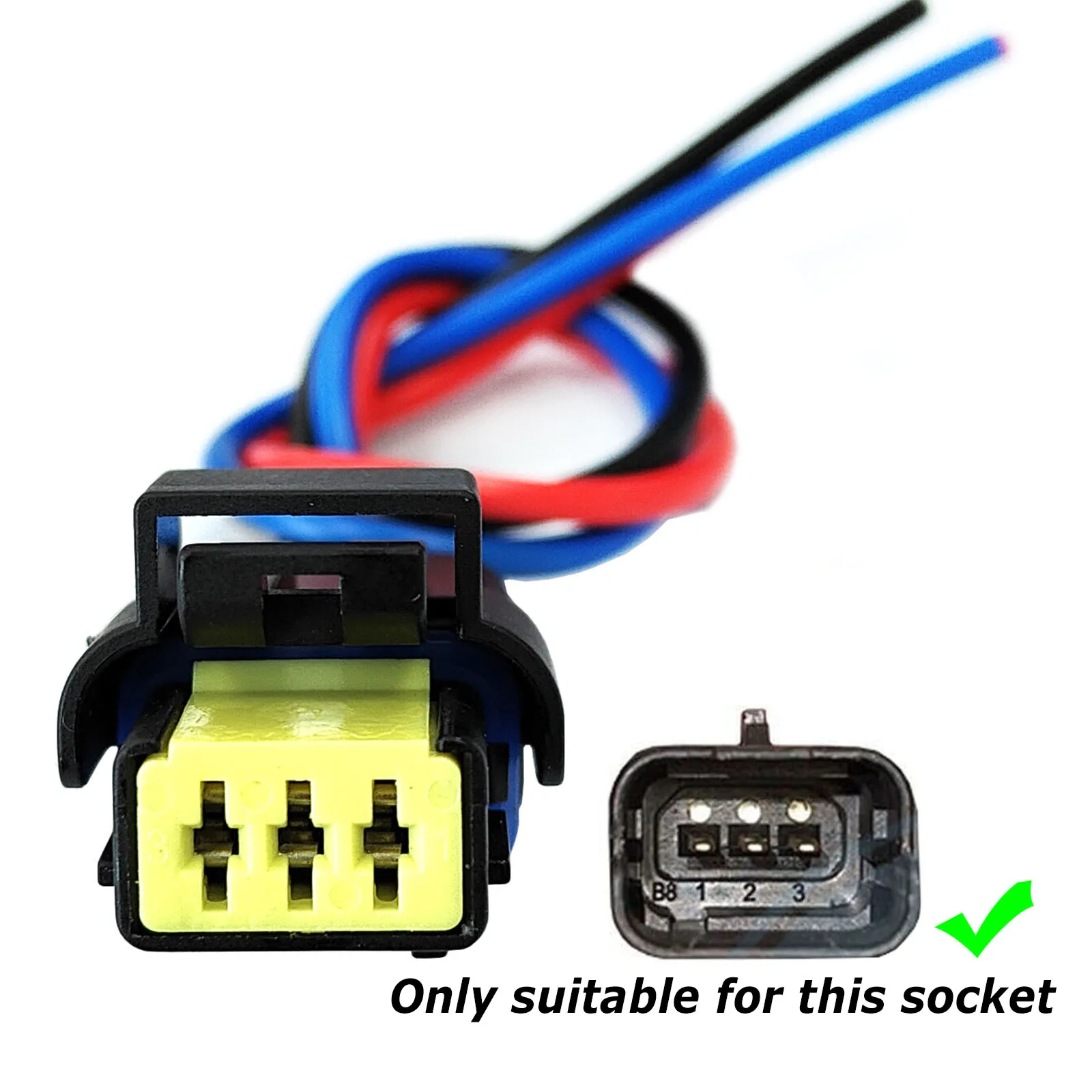 Arnés conector sensor alta presión rail Ford Mondeo MK3 Focus Transit - imagen 4