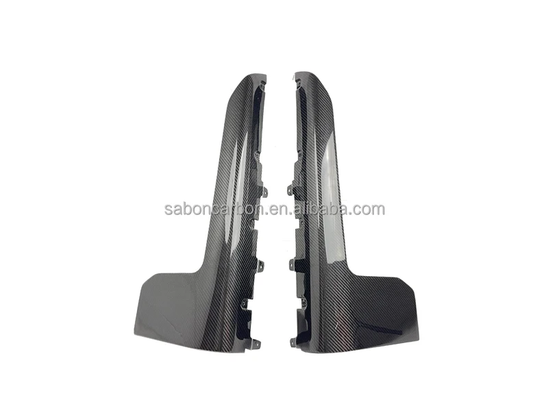 Divisor faldón lateral de carbono estilo MP para BMW G87 M2 - imagen 3