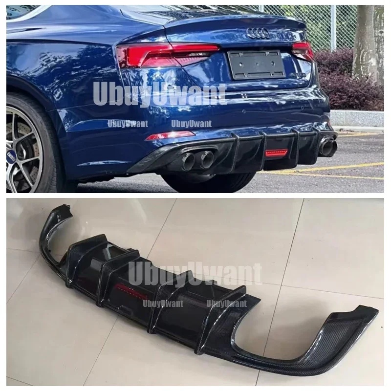 Alerón trasero fibra carbono para Audi A5 S5 S-Line 2017-2019 - imagen 2