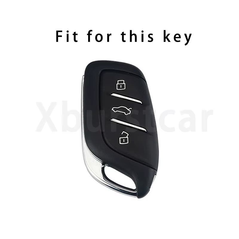 Funda para llave MG ZS/HS y Roewe RX5/RX8, TPU efecto carbono - imagen 2
