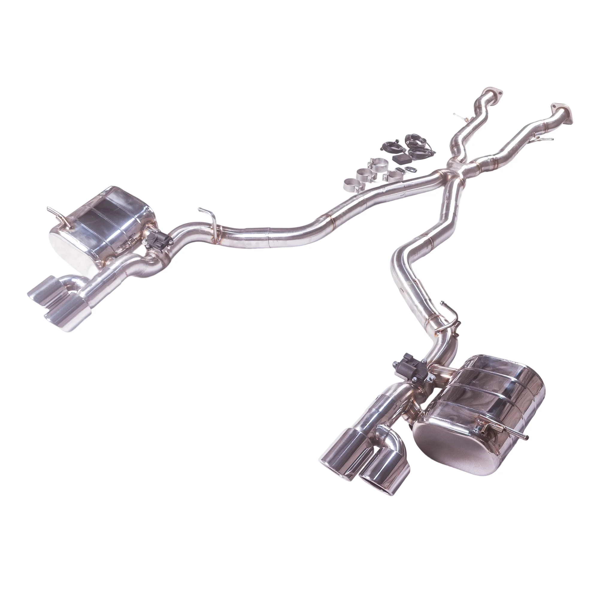 Escape catback GFC con válvula para Jeep Grand Cherokee SRT 6.4 V8 - imagen 2