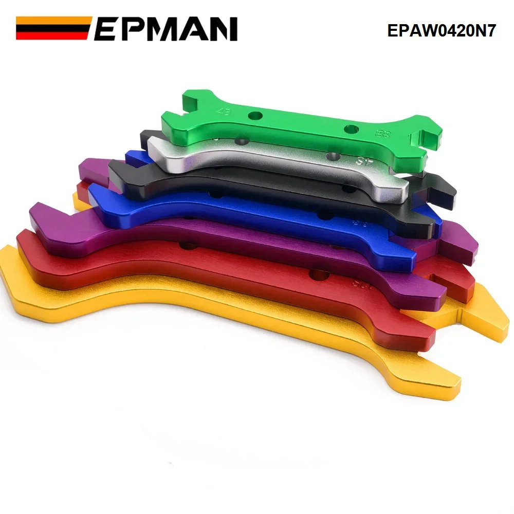 EPMAN Kit llaves AN billet aluminio doble extremo tamaño 3-20 - imagen 5