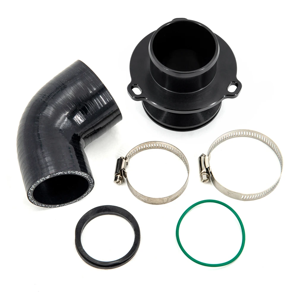 Silenciador de salida turbo K03 negro para VW Audi 1.8/2.0 TFSI - imagen 3