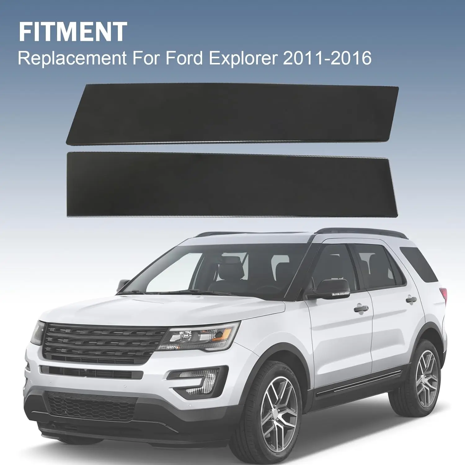 Moldura pilar B Ford Explorer 2011-2016 BB5Z-7820555-BB - imagen 4