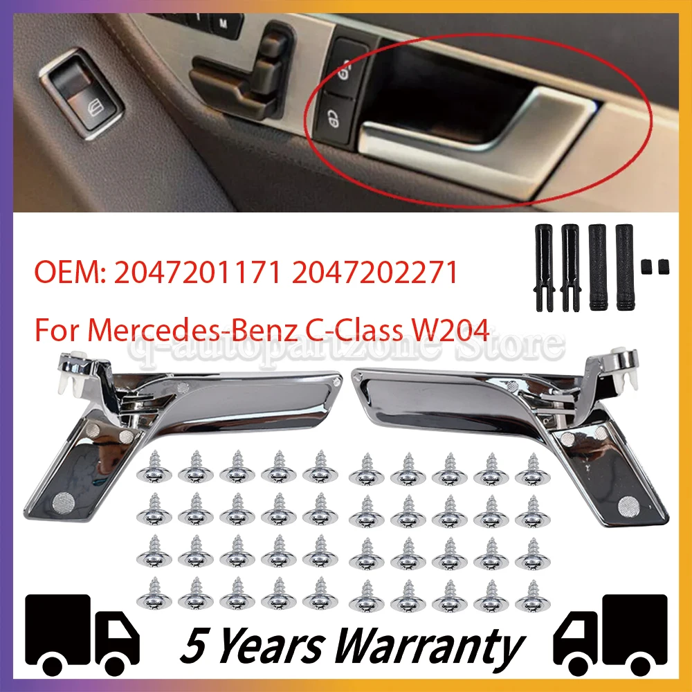 Kit de reparación de manija de puerta interior para Mercedes-Benz W204 C250 C300 C350