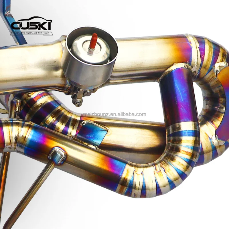 Escape cat-back de titanio para Lamborghini Huracán 5.2 V10 LP580/LP610 - imagen 2