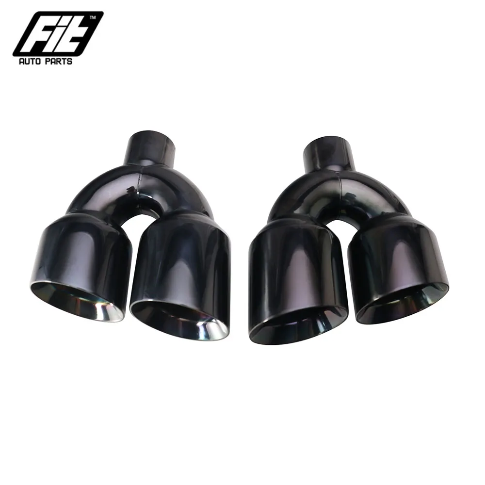 Tubo de Escape Doble Salida de Acero Inoxidable