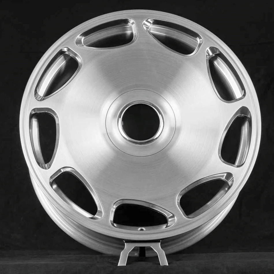 Ruedas forjadas de 5x120 para Range Rover Sport vogue L405 L460 L322 20 21 22 23 llantas de 24 pulgadas ruedas de aleación con cara de máquina plateada 10J - imagen 2