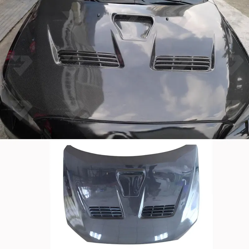 Capó fibra carbono estilo EVO Mitsubishi Lancer EVO X 2008-2015 - imagen 4
