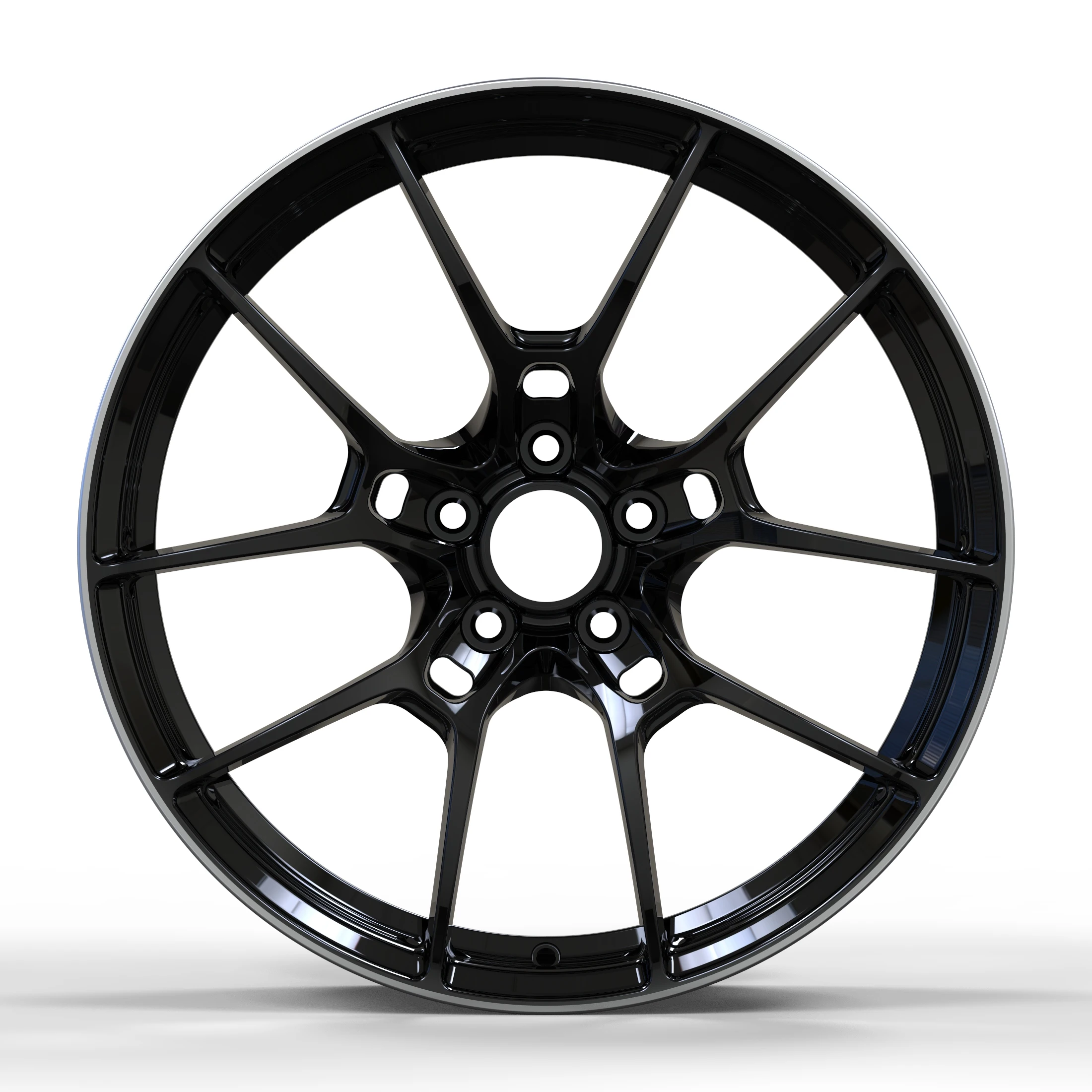 Llantas forjadas Wangu 5x112/5x120/5x114.3 – diseño cóncavo y labio profundo - imagen 2