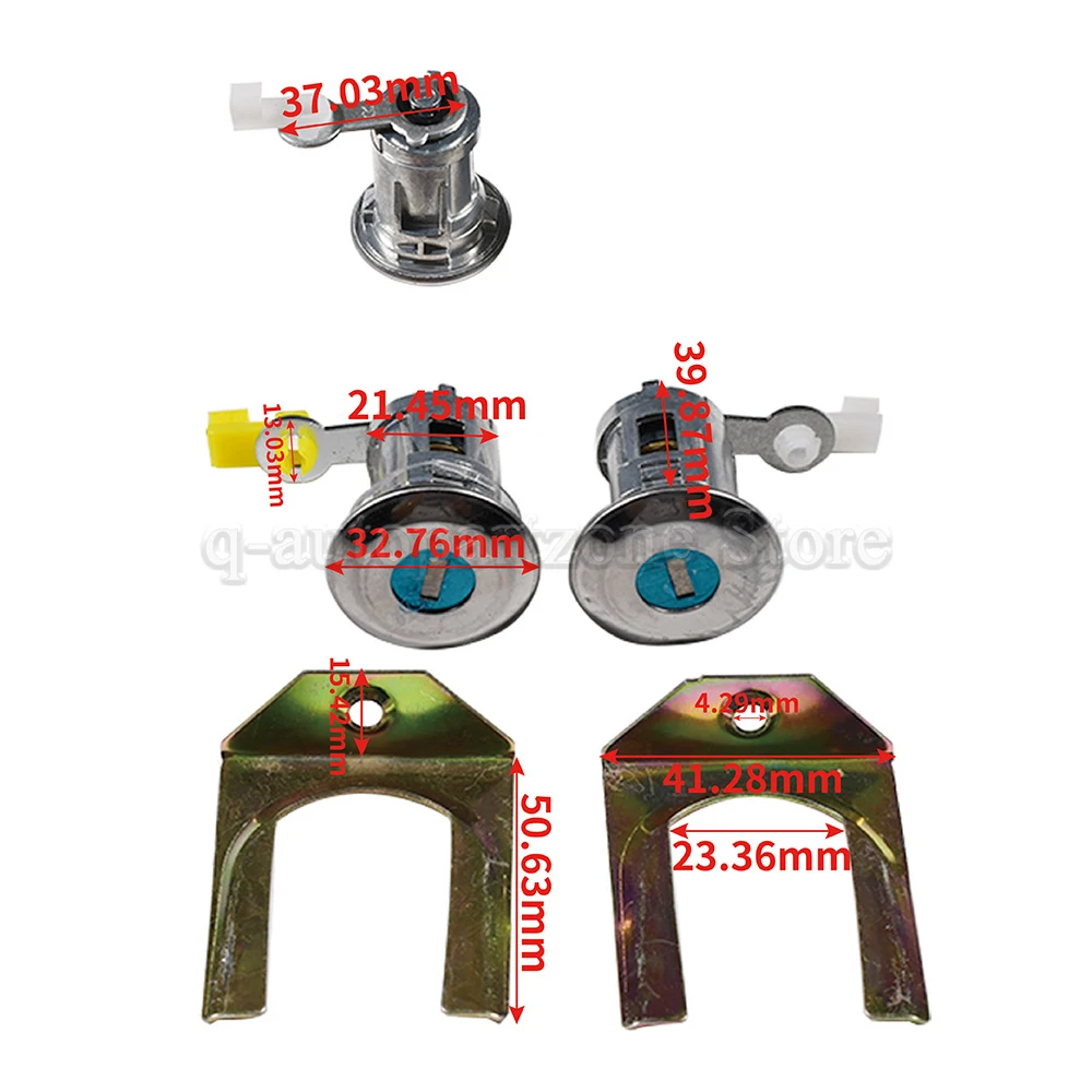 Bombín de puerta con llaves – Peugeot 107, Citroën C1 y Toyota Aygo - imagen 2