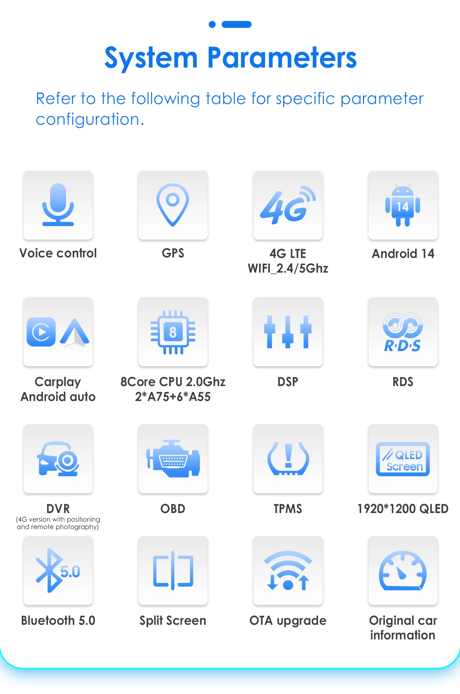 9,7 "Carplay Android Auto radio de coche para Volkswagen VW Touareg 2011 -2017 Autoradio multimedia GPS Audio estéreo 360 Cam BT RDS SWC - imagen 2