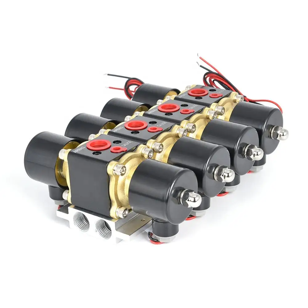 Colector de solenoides para compresor de suspensión neumática 12 V - imagen 5