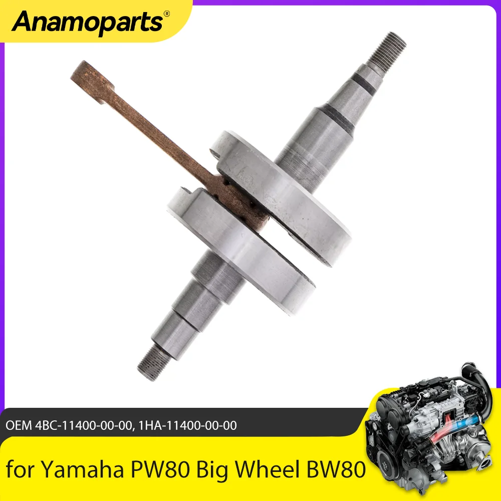 Conjunto de cigüeñal para Yamaha PW80 y BW80