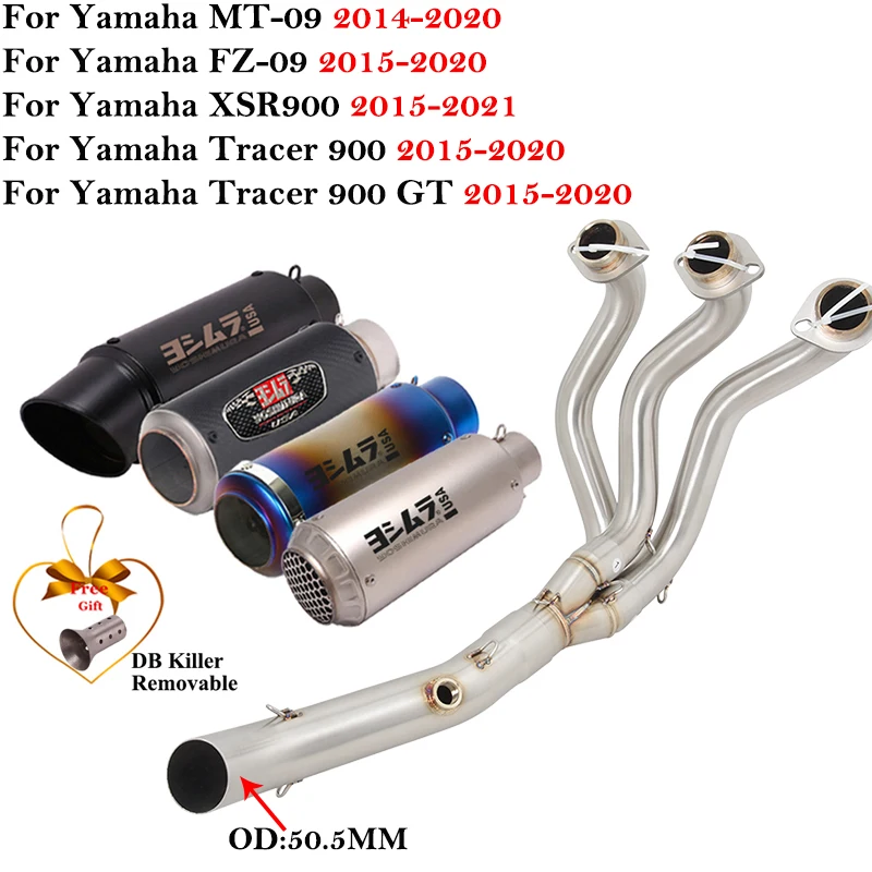 Escape deportivo MT-09/Tracer 900 2015-2021 con DB killer – Yamaha