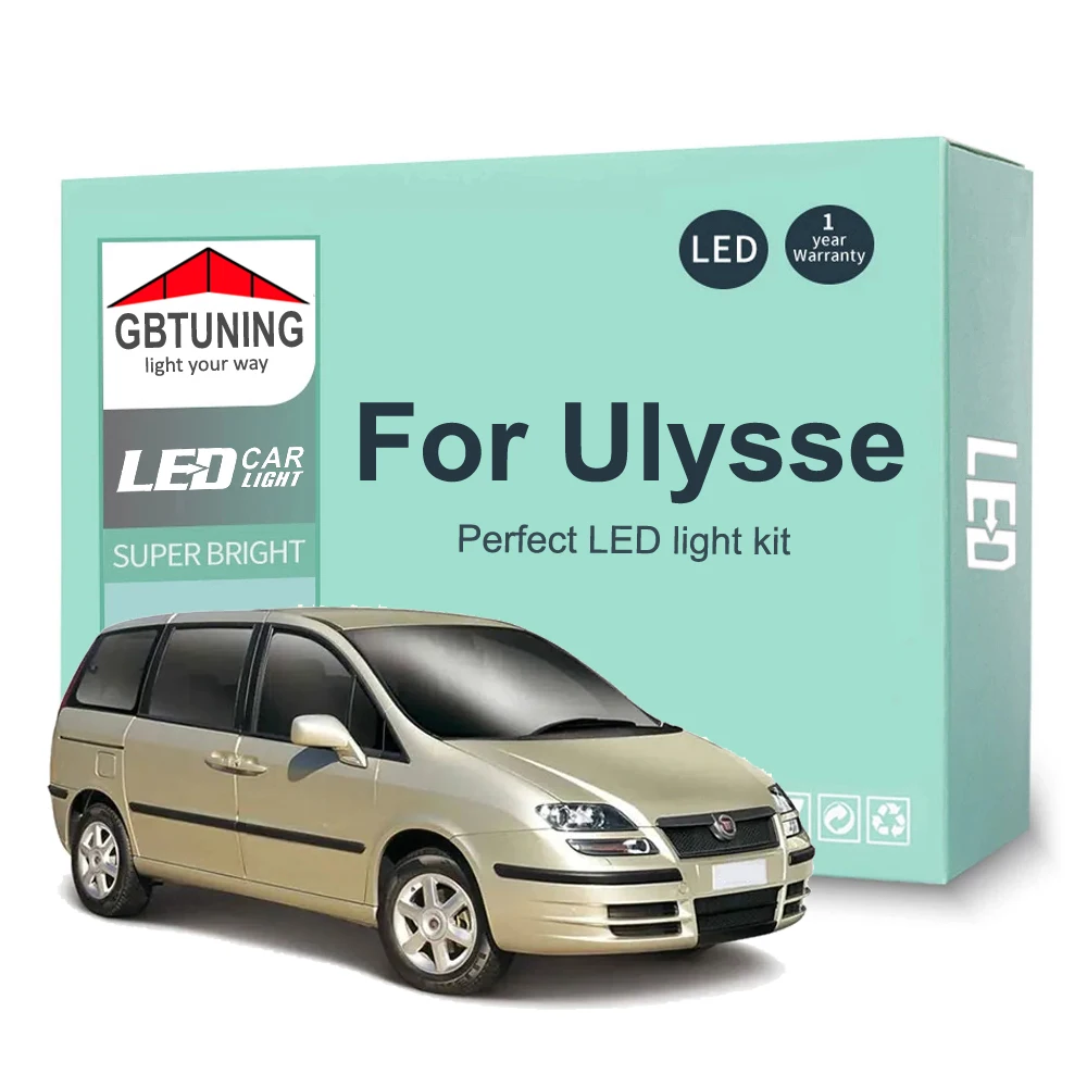 Juego luces LED interior Canbus Fiat Ulysse II (179) 2003-2011