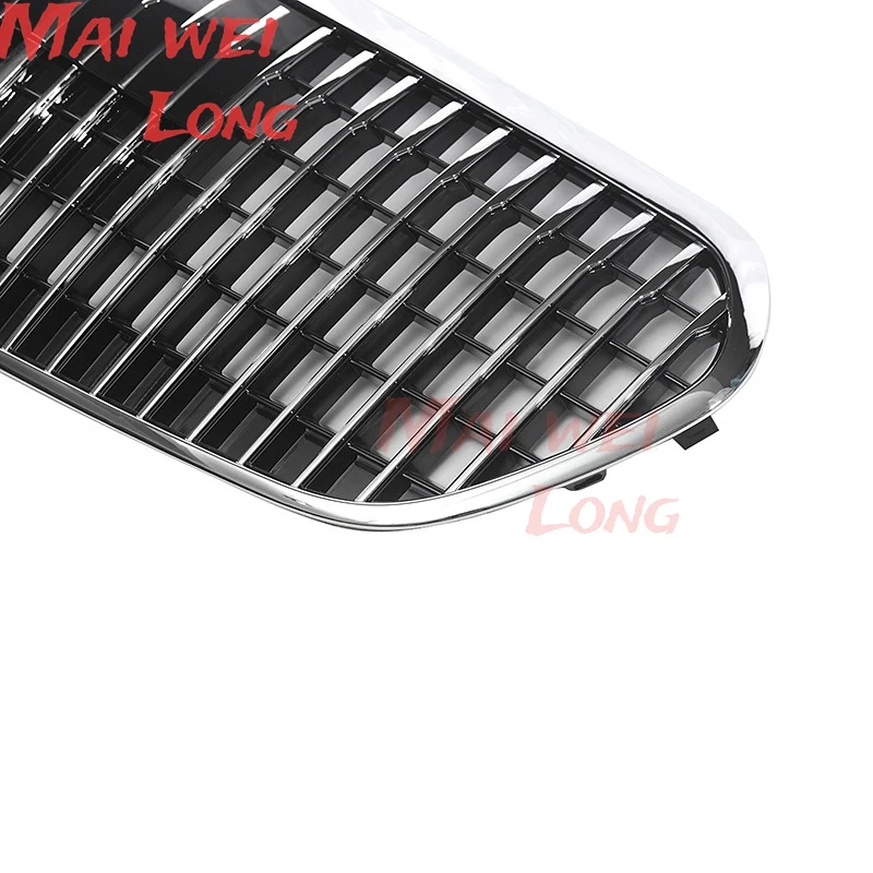 2021 anno rejilla parachoques delantero adatta para parrilla merced clase S W223 material ABS rejilla stile M por w223 S400L S450L - imagen 5