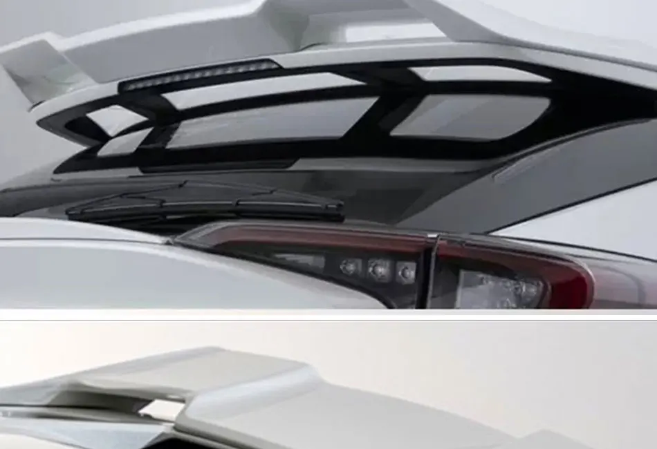 Detalle del accesorio exterior trasero para Toyota C-HR