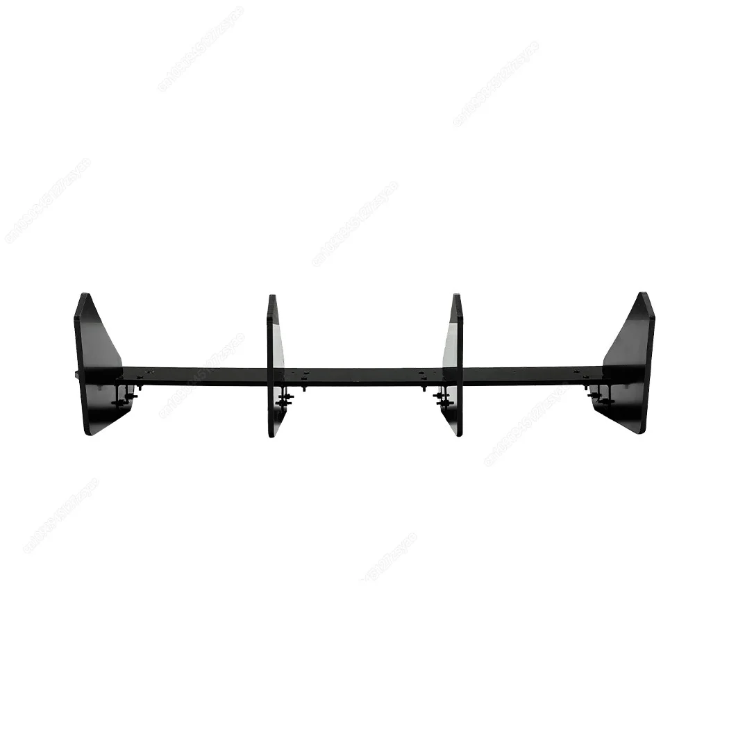 Difusor trasero parachoques VW Golf 6 MK6 ABS negro brillante - imagen 4