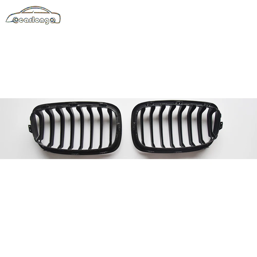 Rejilla delantera de listones individuales, color negro mate, ABS, para BMW Serie 1 F20 - imagen 3