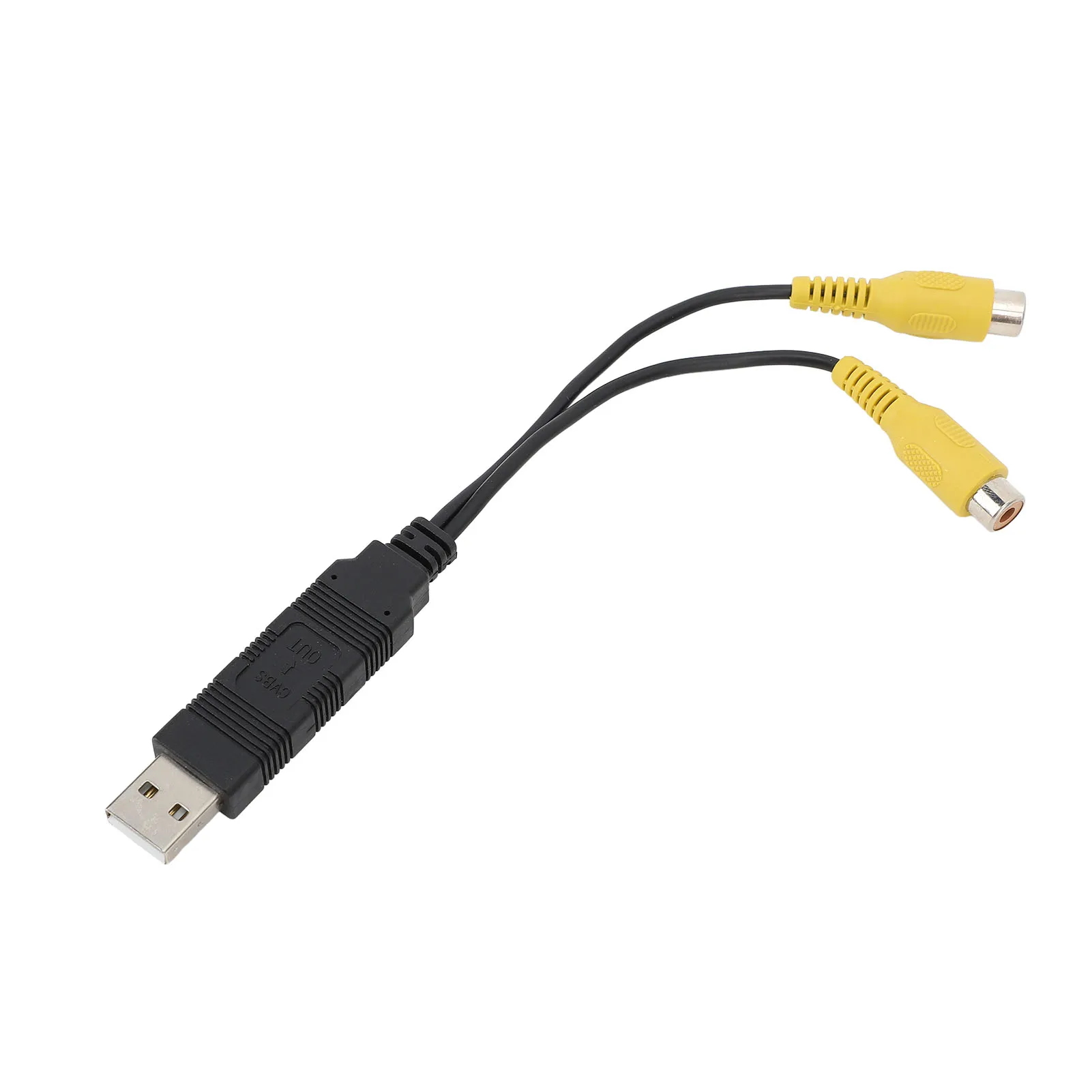Adaptador USB-CVBS coche salida vídeo fácil resistente - imagen 5