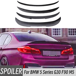 Alerón de la tapa del maletero del coche, accesorios de ajuste para BMW serie 5, G30, F90, M5, 520i, 530i, 540i, 550i, M5 MP, M4, PSM, 2017-2023