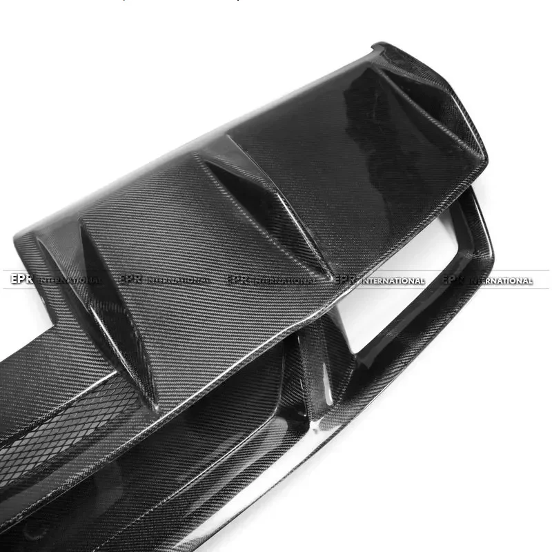 Difusor trasero de fibra de carbono estilo OEM Lamborghini LP570 - imagen 5