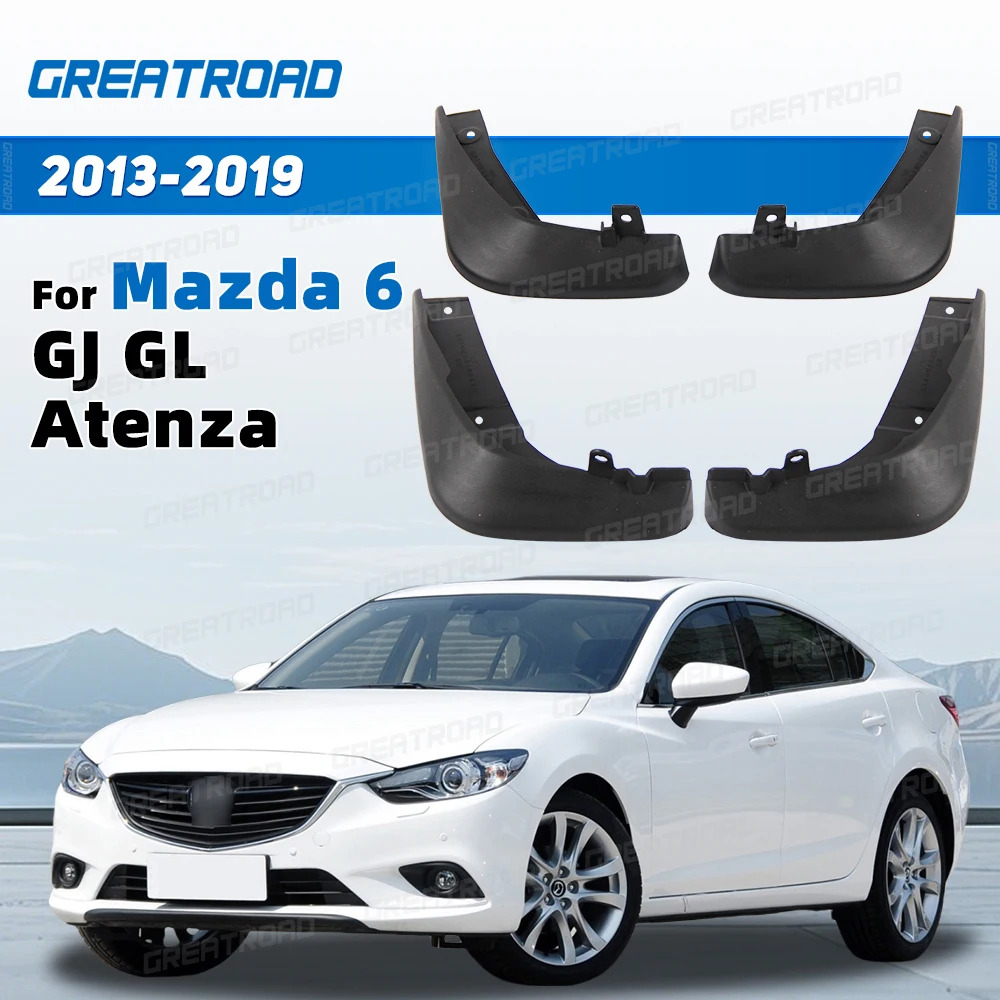 Protectores guardabarros ABS para Mazda 6 Atenza 2013-2019 - imagen 2