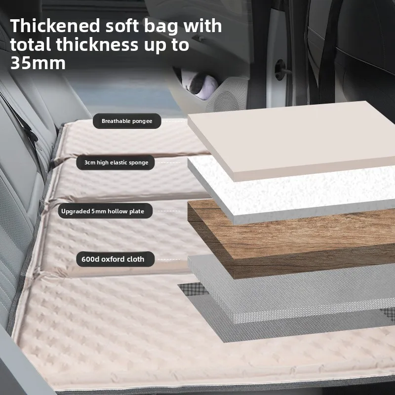 Colchón de viaje inflable doble cara para maletero SUV coche - imagen 3