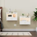 2pcs White