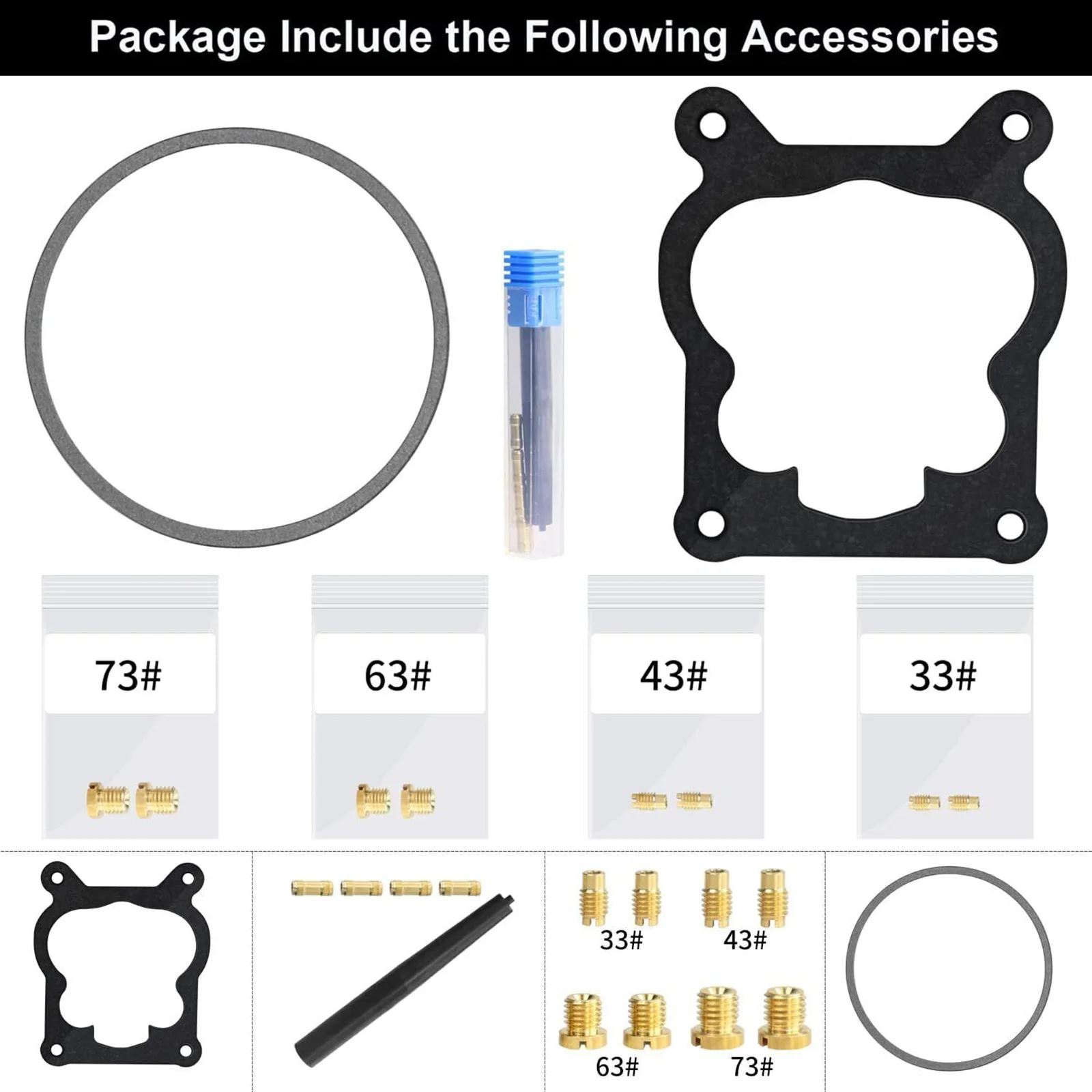 Carburador Artudatech Quadrajet 750 CFM 4 barril – Chevy 327 350 427 454 - imagen 4