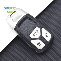 Funda llave Audi TPU y cuero compatible con A4 A4L A5 TT