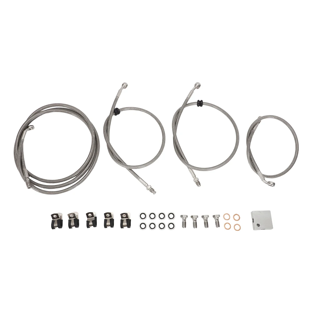 Latiguillo de freno delantero trenzado para Arctic Cat 400