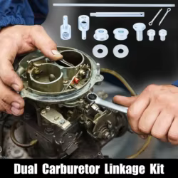Kit Enlace Carburador Dual X Autohaux para Holley Demon Edelbrock Carter