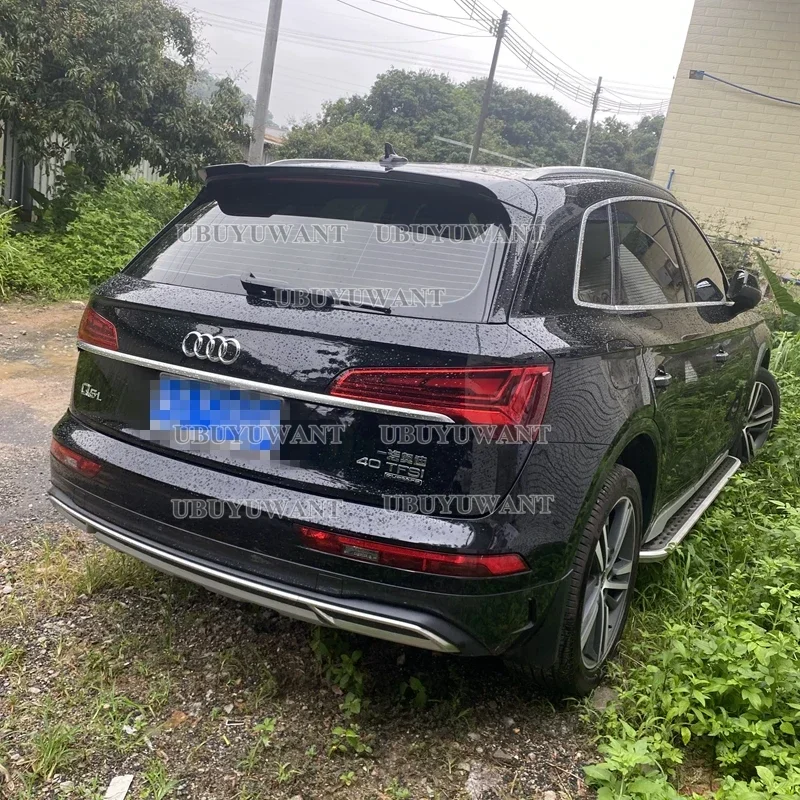 Alerón estilo V para Audi Q5 Q5L 2019 2020 2021 2022 2023, Material ABS de alta calidad, accesorios para alas de maletero trasero de coche, Kit de carrocería - imagen 4
