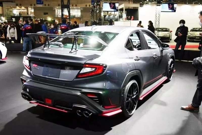 Difusor de carbono STI-P para Subaru WRX S4 VB 2022 - imagen 5