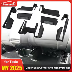 Protector TPE de raíles de asiento para Tesla Model Y Juniper 2025