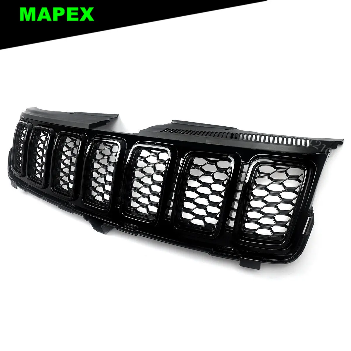 Parachoques delantero negro rejilla Jeep Grand Cherokee 2017-2020 - imagen 4