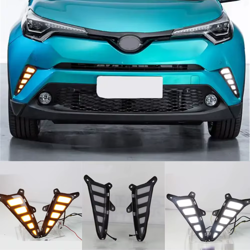 Faro antiniebla LED DRL para Toyota C-HR 2017-2019