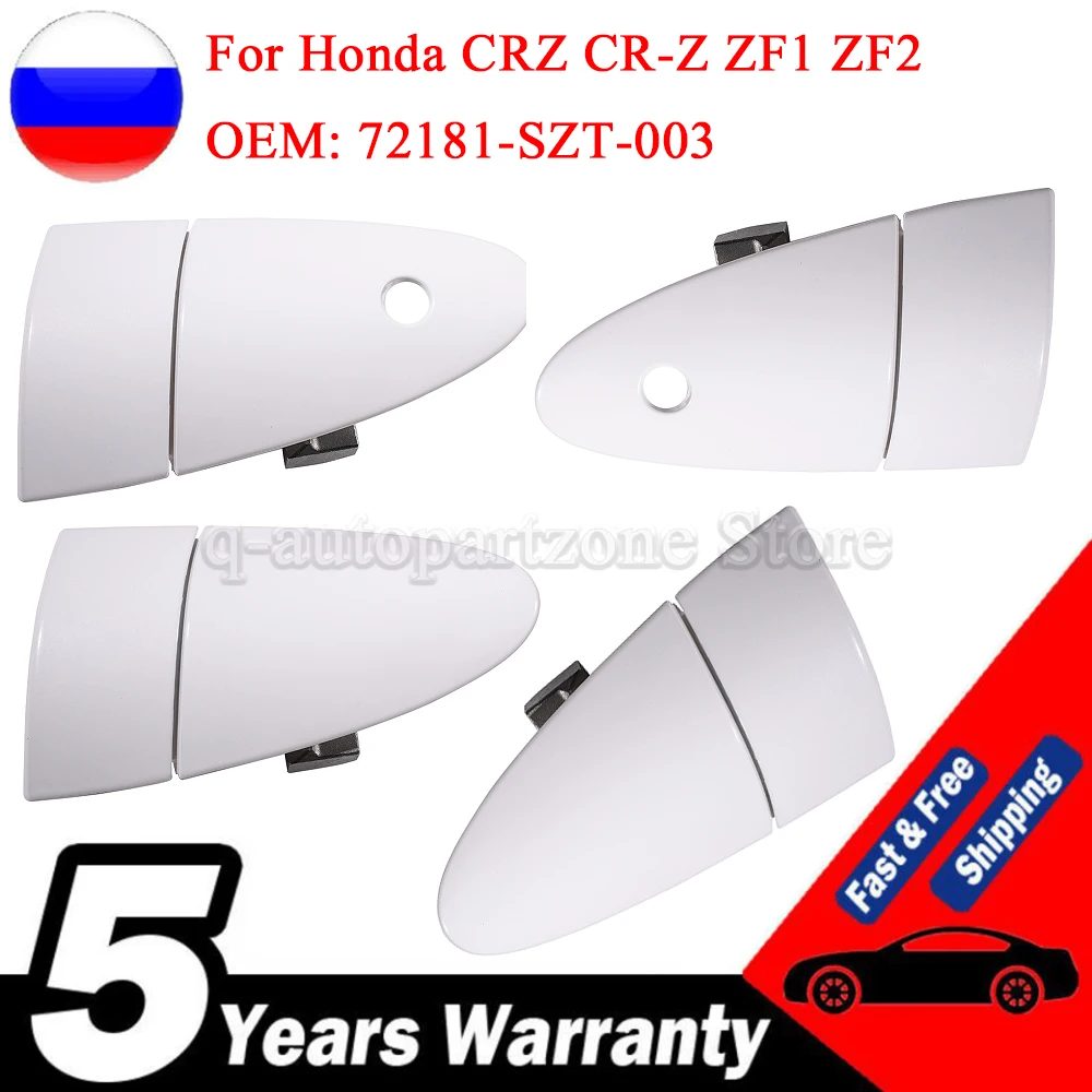 72141-SZT-G01 Maneta exterior Honda CR-Z blanca, izquierda o derecha
