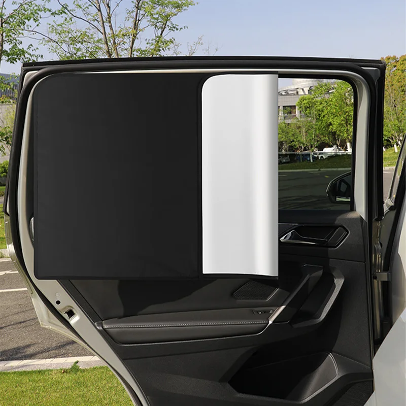 Parasol lateral magnético SEAMETAL para coche con filtro UV antideslumbrante - imagen 5