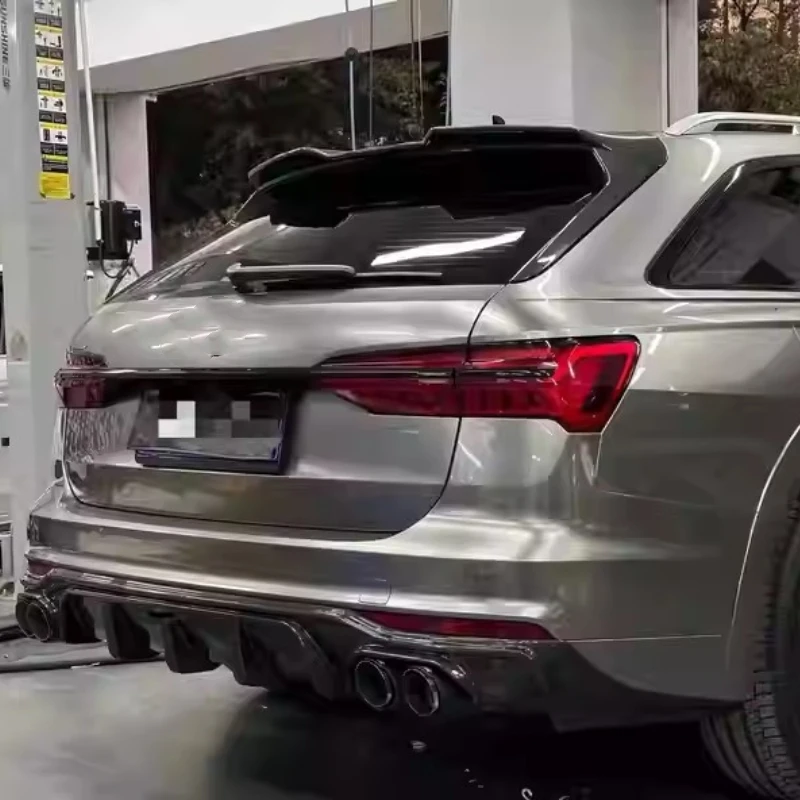 Alerón trasero en fibra carbono forjada para Audi A6 Avant Allroad C8 - imagen 5