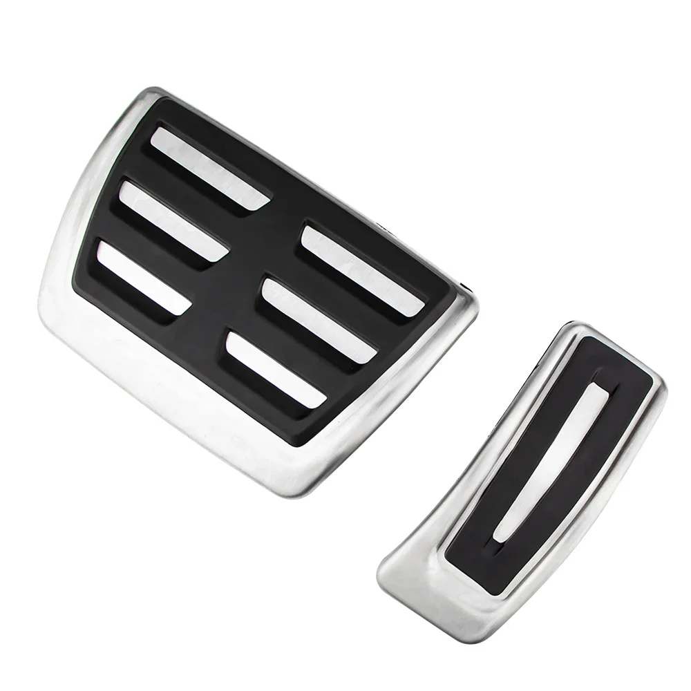 Cubrepedales de acero inoxidable Audi A4 B9 A5 F5 2016-2019 - imagen 4